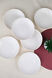 Tabak Evi Chic 19.50 cm 6'lı Çukur Tabak