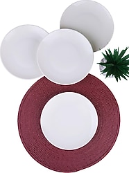 Tabak Evi Chic 20.50 cm 4'lü Pasta Tabağı