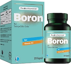 Tabvitamins Boron Bor 120 Kapsül