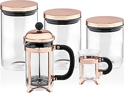 Taç Aloha 5 Parça French Press Seti