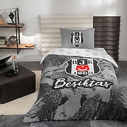 Taç Beşiktaş Kartal Lisanslı Tek Kişilik Nevresim Takımı