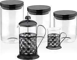 Taç Bonjour 5 Parça French Press Seti