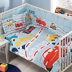 Taç Disney Cars Baby Lisanslı Pamuklu Bebek Uyku Seti