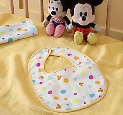 Taç Disney Mickey Müslin Önlük