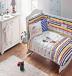 Taç Disney Mickey Skecth Baby Bebek Uyku Seti