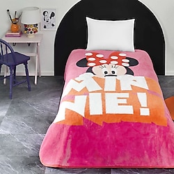 Taç Disney Minnie Mouse Classic 160x220 cm Tek Kişilik Battaniye