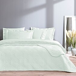 Taç Eleanor Mint Yatak Örtülü Çift Kişilik Nevresim Takımı