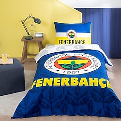 Taç Fenerbahçe Palamut Lisanslı Pamuk Tek Kişilik Nevresim Takımı