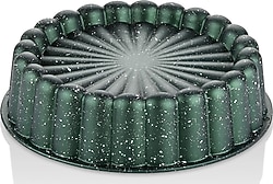 Taç Granit Döküm 26 cm Haki Tart Kalıbı