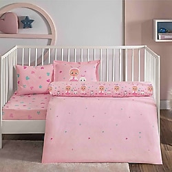 Taç Lisanslı Cry Babies Sweet Baby Pamuk Bebek Nevresim Takımı