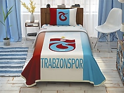 Taç Trabzonspor Striped Tek Kişilik Lisanslı Pike Takımı