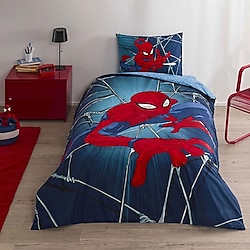 Taç Spiderman Rise Lisanslı Pamuk Tek Kişilik Nevresim Takımı