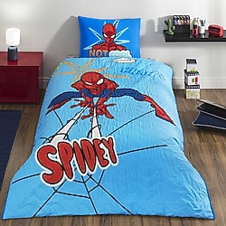 Taç Spiderman Thwip Lisanslı Tek Kişilik Complete Set
