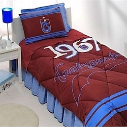 Taç Trabzonspor Logo Lisanslı Tek Kişilik Uyku Seti