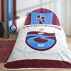 Taç Trabzonspor Mavi Tek Kişilik Pike Takımı