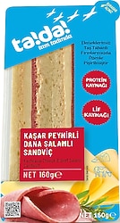 Tada Kaşarlı Dana Salamlı Sandviç 160 gr