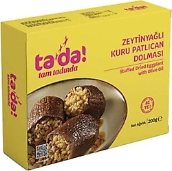 Tada Zeytinyağlı Kuru Patlıcan Dolması 200 gr