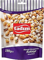 Tadım Kokteyl Karışık Kuruyemiş 180 gr