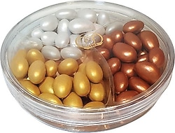 Tafe Sedefli Karışık Renkli Badem Draje 225 gr