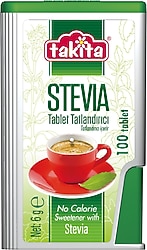 Takita Stevia Tatlandırıcı 100 Tablet