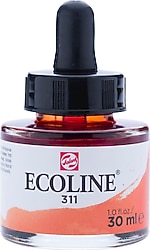 Talens Ecoline 30 ml 311 Vermilion Sıvı Sulu Boya