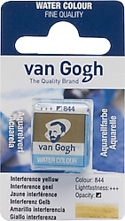 Talens Van Gogh 544 Interference Yellow 1/2 Tablet Sulu Boya