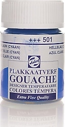 Talens 16 ml Guaj Boya 501 Light Blue