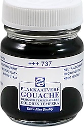 Talens 50 ml GuaJ Boya 737 Neutral Black