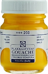 Talens 50 ml Guaj Boya 200 Yellow