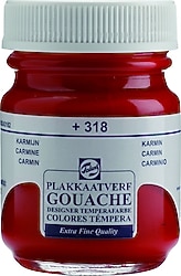 Talens 50 ml Guaj Boya 318 Carmine
