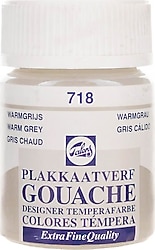 Talens 16 ml Guaj Boya 718 Warm Grey