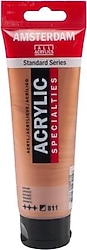 Talens Amsterdam 120 ml Akrilik Boya 811 Bronze Metalik