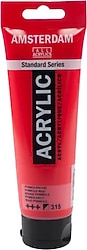 Talens Amsterdam 120 ml 315 Pyrrole Red Akrilik Boya