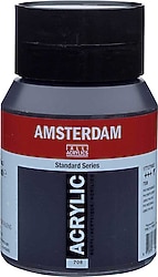 Talens Amsterdam 500 ml 708 Paynes Grey Akrilik Boya