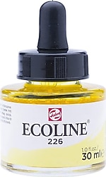 Talens Ecoline 30 ml 226 Pastel Yellow Sıvı Sulu Boya