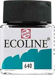 Talens Ecoline 30 ml 640 Bluish Green Sıvı Sulu Boya