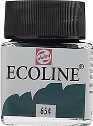 Talens Ecoline 30 ml 654 Fir Green Sıvı Sulu Boya
