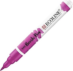 Talens Ecoline Brush 545 Red Violet Keçeli Kalem