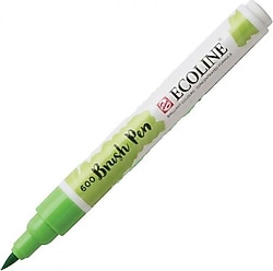 Talens Ecoline Brush 600 Green Keçeli Kalem