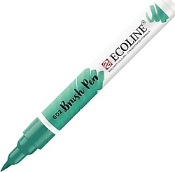Talens Ecoline Brush 602 Deep Green Keçeli Kalem