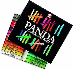 Talens Panda 24'lü Yağlı Pastel Boya