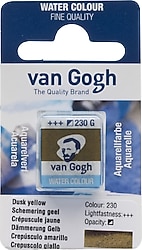 Talens Van Gogh 230 Dusk Yellow 1/2 Tablet Sulu Boya