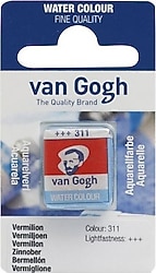 Talens Van Gogh 311 Vermilion 1/2 Tablet Sulu Boya