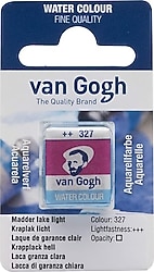 Talens Van Gogh 327 Madder Lake Light 1/2 Tablet Sulu Boya