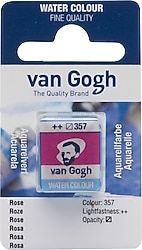 Talens Van Gogh 357 Rose 1/2 Tablet Sulu Boya