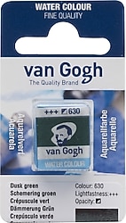 Talens Van Gogh 630 Dusk Green 1/2 Tablet Sulu Boya