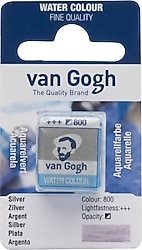 Talens Van Gogh 800 Silver 1/2 Tablet Sulu Boya