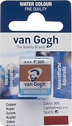 Talens Van Gogh 805 Copper 1/2 Tablet Sulu Boya