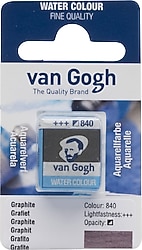 Talens Van Gogh 840 Graphite 1/2 Tablet Sulu Boya