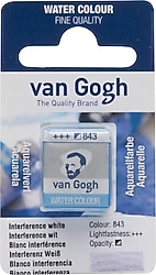 Talens Van Gogh 843 Interference White 1/2 Tablet Sulu Boya
